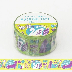 giant Swan Washi Tape  Atelier Naco