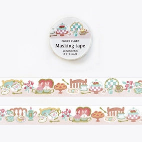 Tea Time Washi Tape Alacarudou single