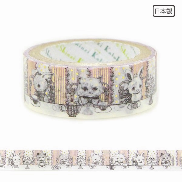 Tea Time Washi Tape Shinzi Katoh Design ergonomic