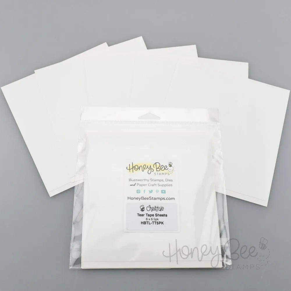 colorful Tear Tape Sheets - 6X6 5Pk