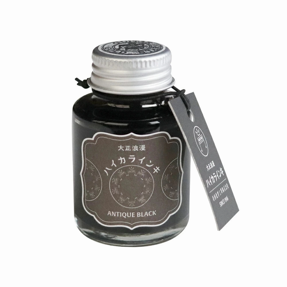 Teranishi Guitar Taisho Roman Haikara Ink - Antique Black - 40Ml earthy