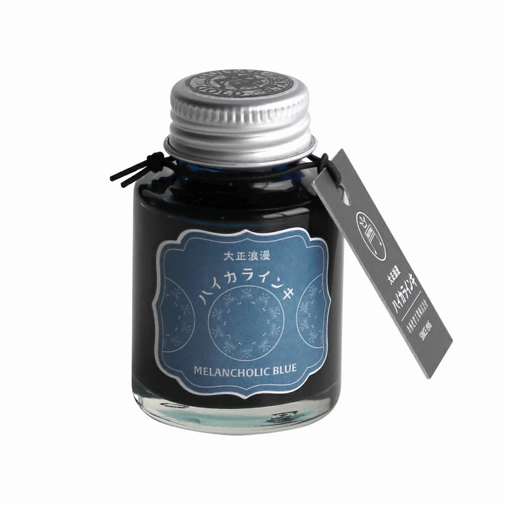 tiny professional Teranishi Guitar Taisho Roman Haikara Ink - Melancholic Blue - 40Ml