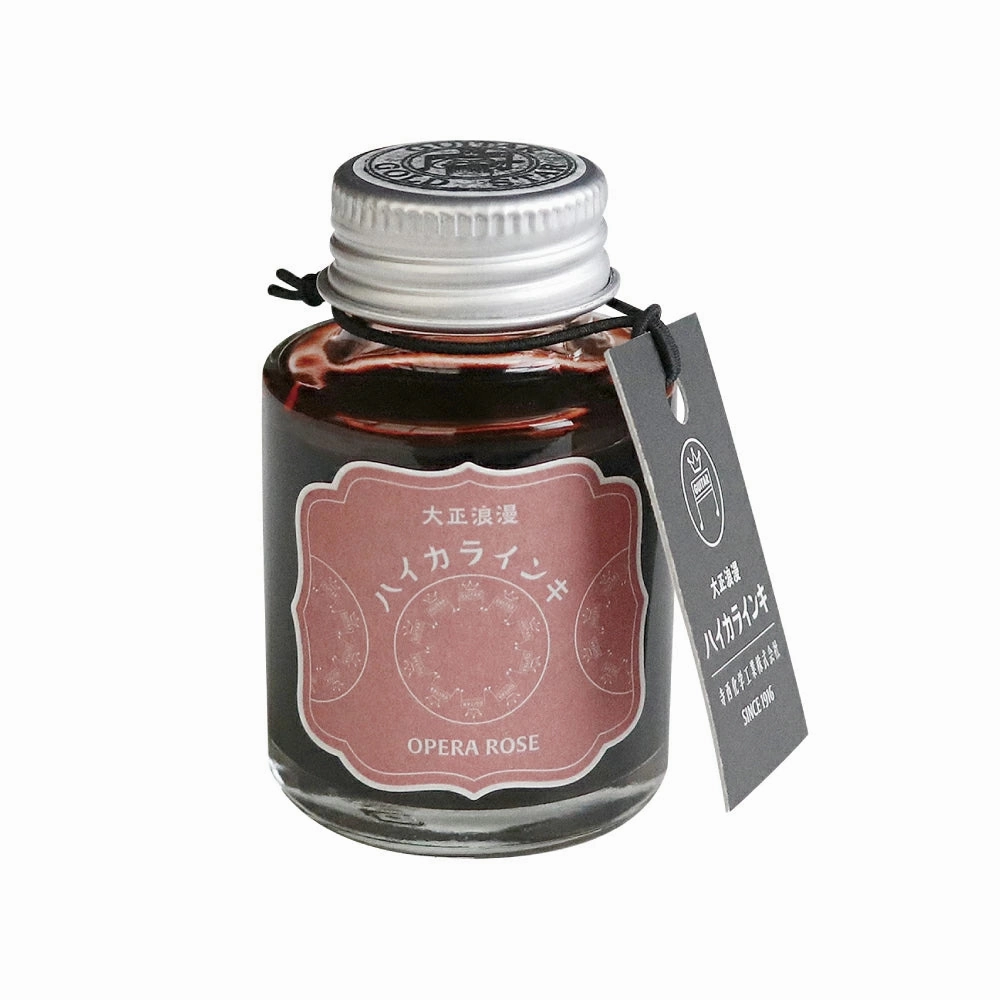 luxury valuable Teranishi Guitar Taisho Roman Haikara Ink - Opera Rose - 40Ml
