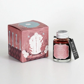 Teranishi Guitar Taisho Roman Haikara Ink - Opera Rose - 40Ml paper automatic