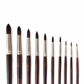 Textura Round Synthetic Brush retro