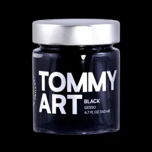 Texture - Black Gesso warm