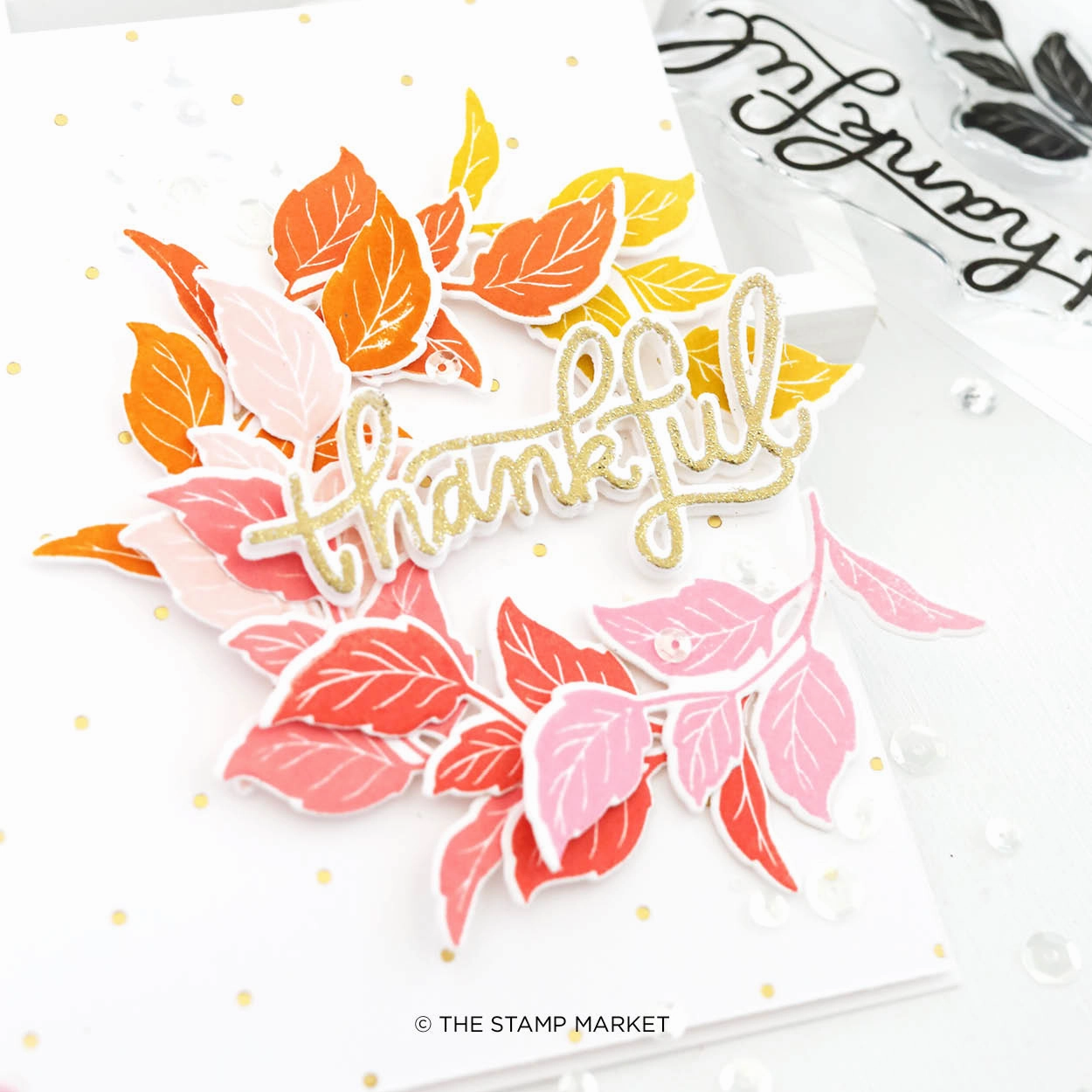 Thankful For You Stamp & Die Bundle resilient