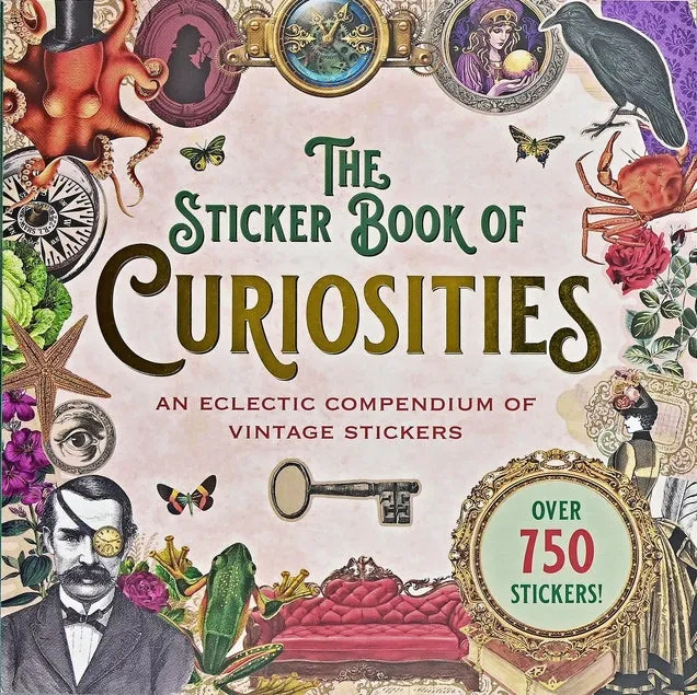 The Sticker Book Of Curiosities slim