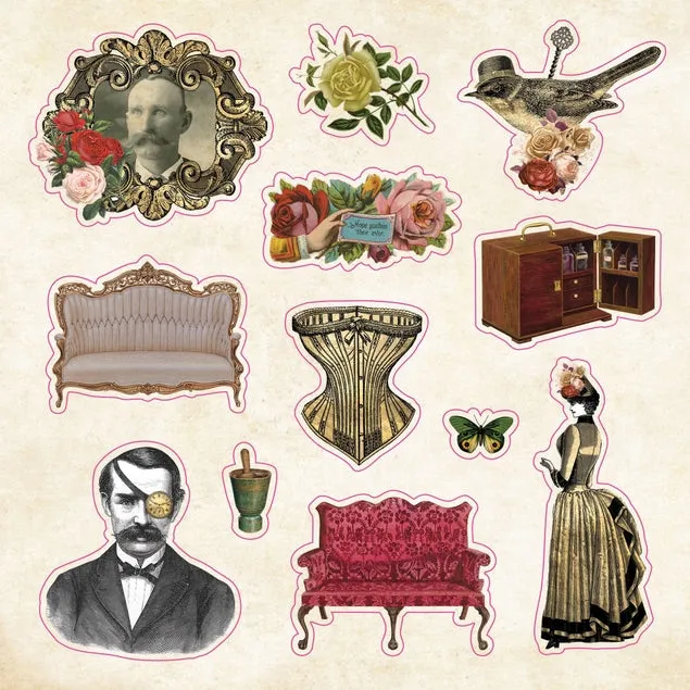 multipack cotton The Sticker Book Of Curiosities