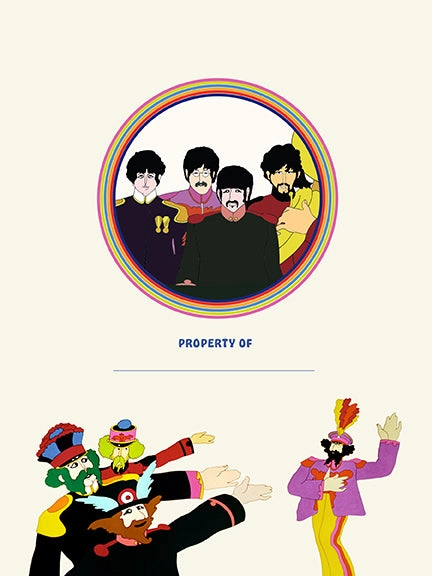 collapsible The Beatles: Yellow Submarine Softcover Notebook