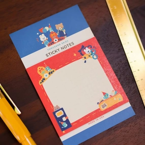 The Essentials Sticky Notes magnetic metallic