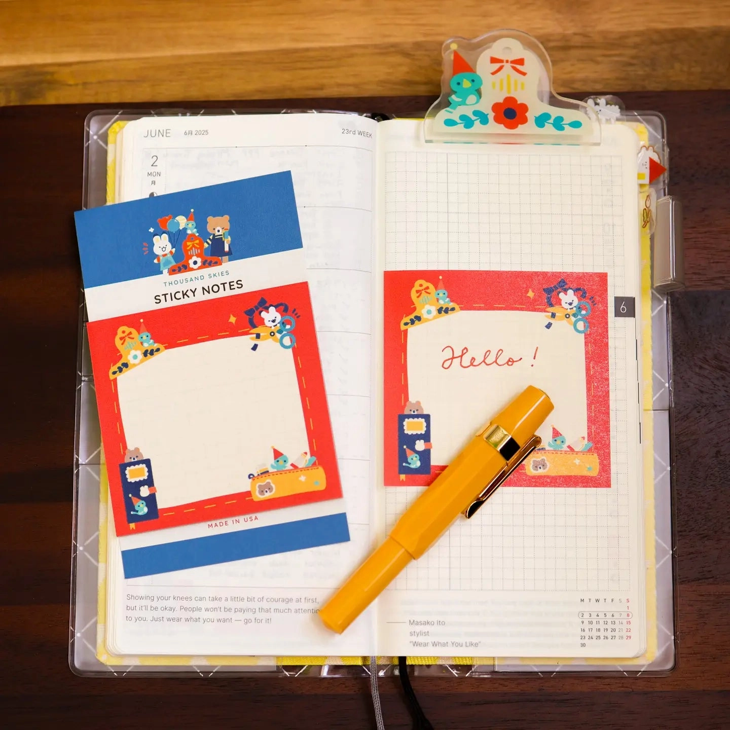pastel ergonomic The Essentials Sticky Notes