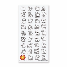 The Goodest Pups Sticker Sheet exclusive short