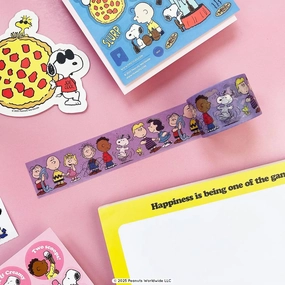 The Peanuts Gang Washi Tape refillable premium
