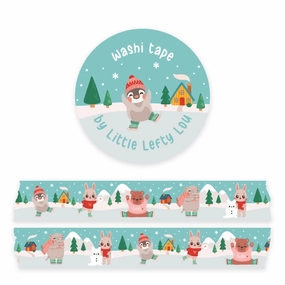 cool Ice Skating Washi Tape
