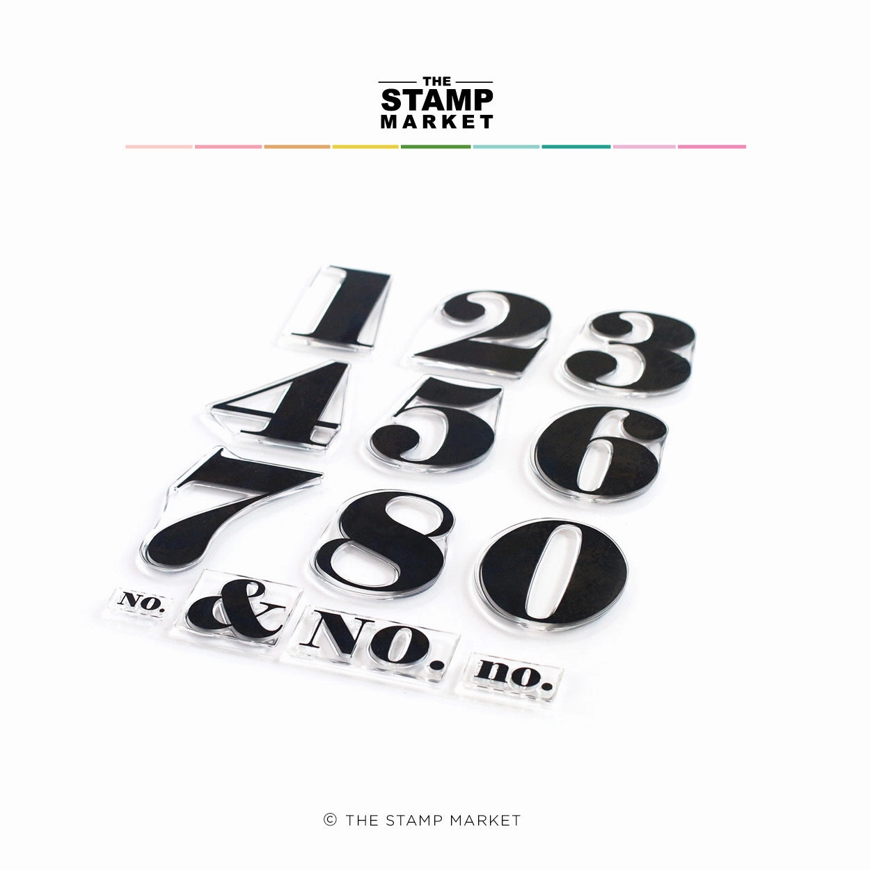 Numbers Galore Stamp lightweight