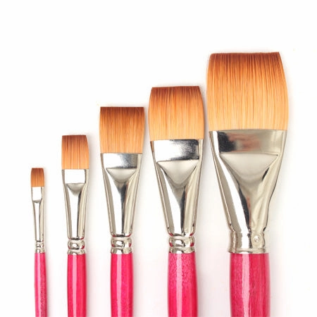 Paintbrush - Flat, Synthetic cool soft