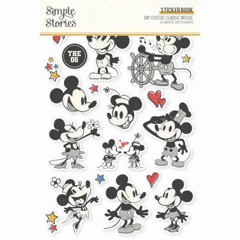 Say Cheese Classic Mouse Sticker Book reliable automatic
