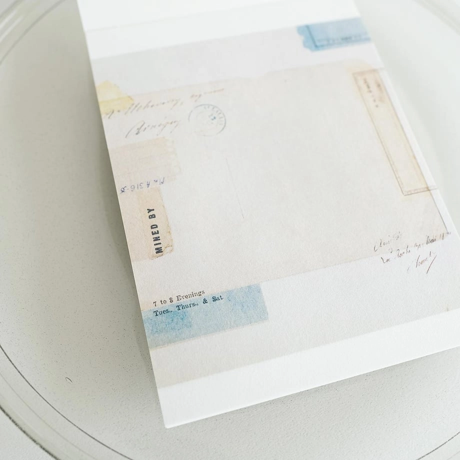 vegan Yohaku Memo Pad - Collection