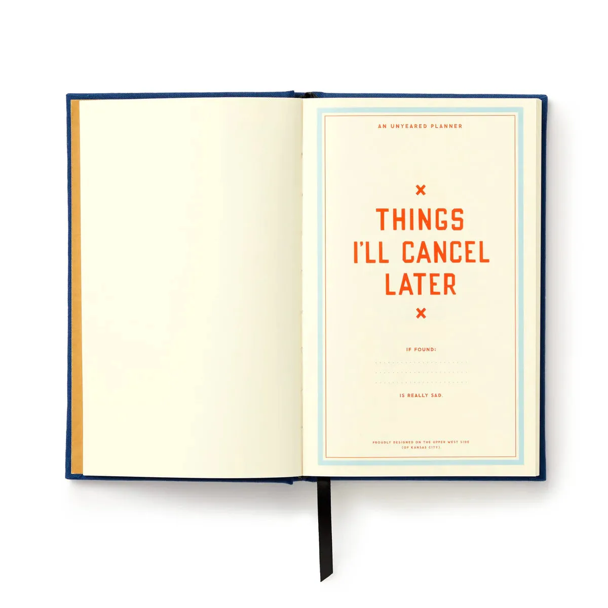 sturdy Things I'Ll Cancel Later Undated Mini Planner