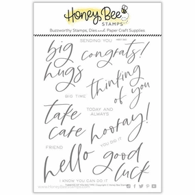 vegan Thinking Of You Big Time - 6X8 Stamp Set