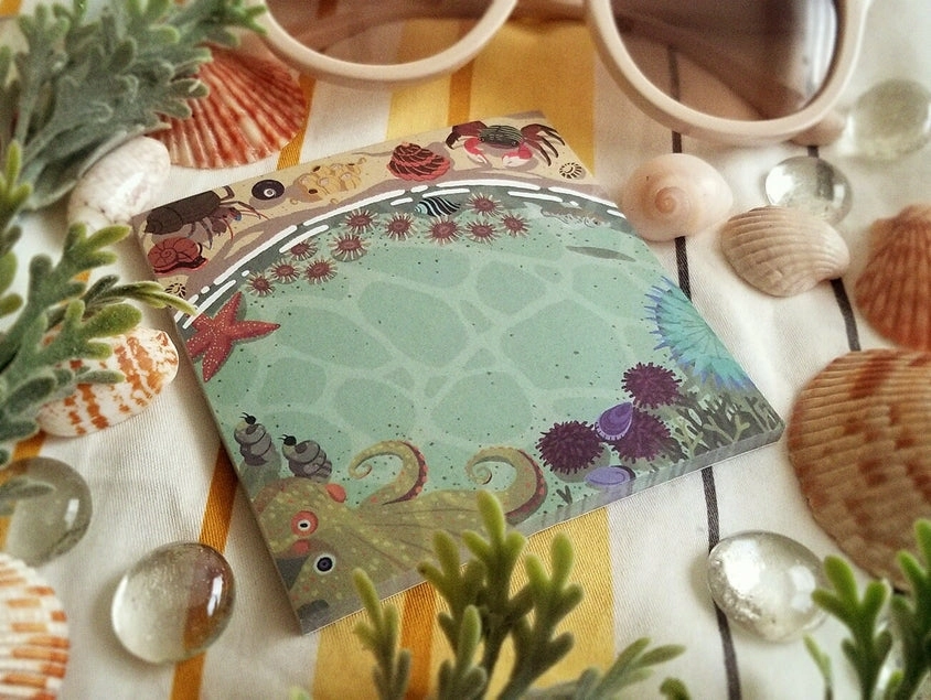 wholesale trendy Tide Pools Memo Pad
