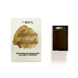 multipurpose antislip Tiger'S Eye (Mineral) - Artist Grade Handmade Honey Based Watercolor Paint Full Pan 3.2Ml