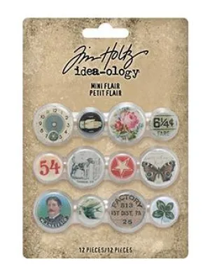 Tim Holtz Collection  Idealolgy - Mini  Flair giant modern