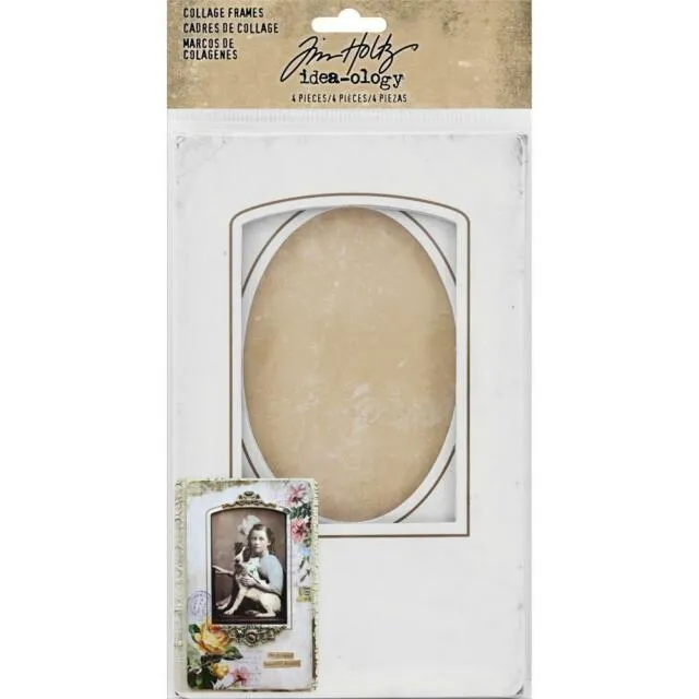 Tim Holtz Idea-Ology Collage Frames affordable colorful