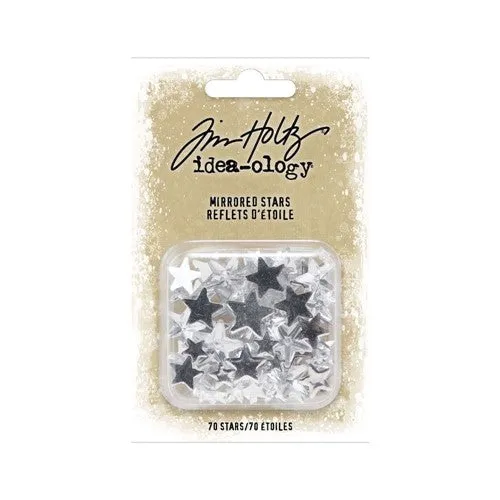 Tim Holtz Ideaology Mirrored Stars valuable luxury