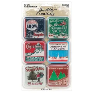 Tim Holtz  Tin Tops Christmas Noel daily