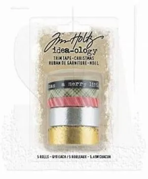 Tim Holtz Trim Tape - Christmas classic earthy