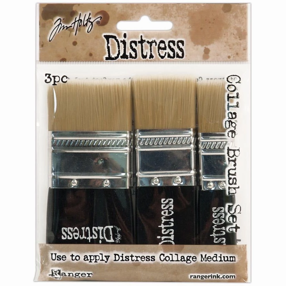 Tim Holtz Distress Collage Brush Assortment boxed