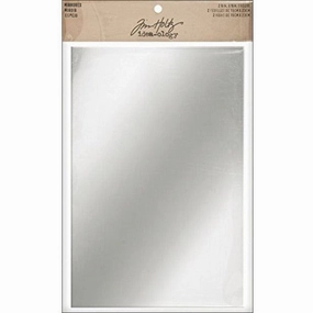 springloaded bright Tim Holtz Mirrored Adhesive Backed Sheets - 6"X9" 2/Pk
