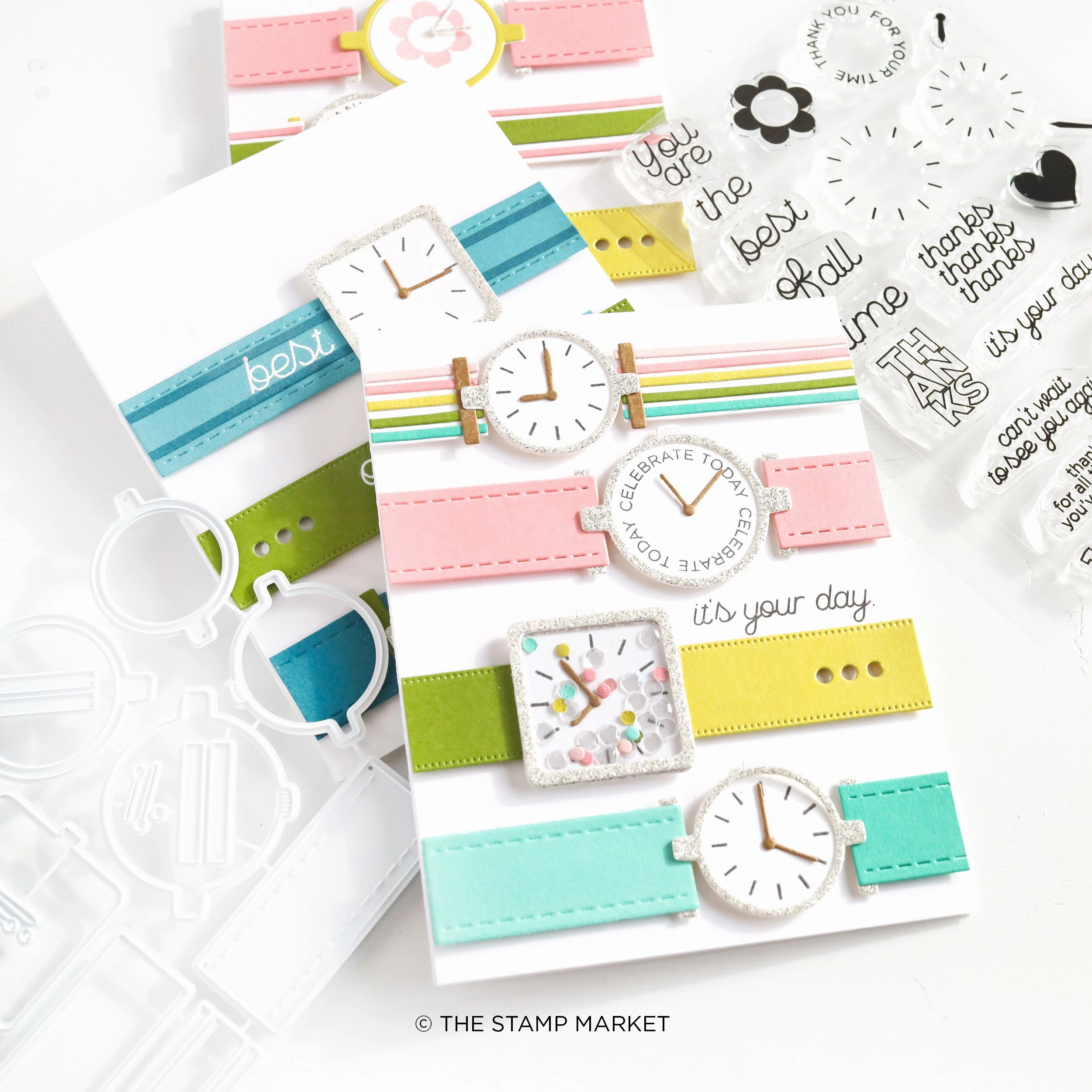 superior Time To Say Stamp Set