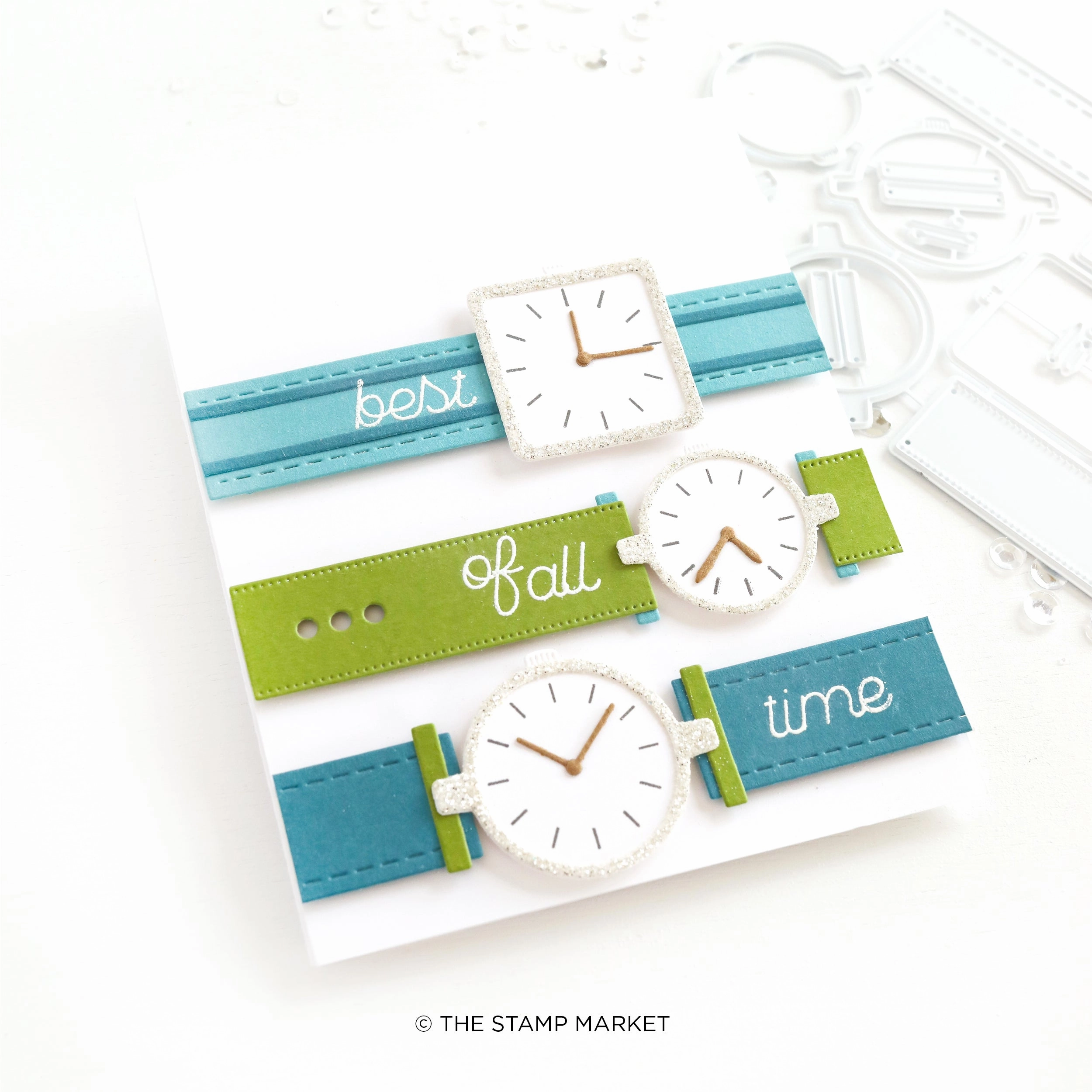 Time To Say Stamp Set durable