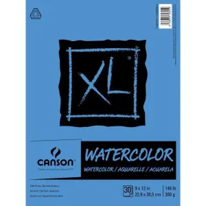 Canson Xl Watercolor Paper Pad flexible
