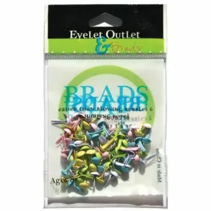 Spring Time  Brads 4 Mm 70 Pieces set