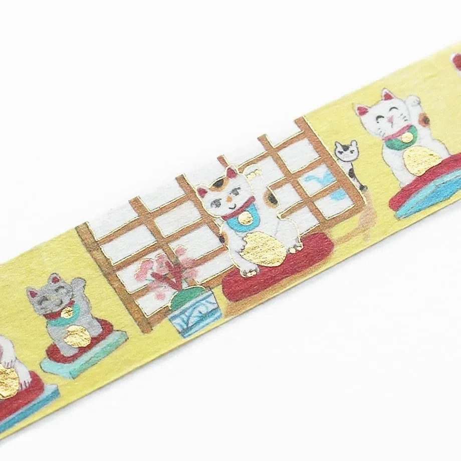 exclusive Ai Okino Washi Tape - Maneki-Neko