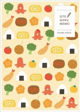 magnetic Bento Memo Pad Papier Graphics Otegaru