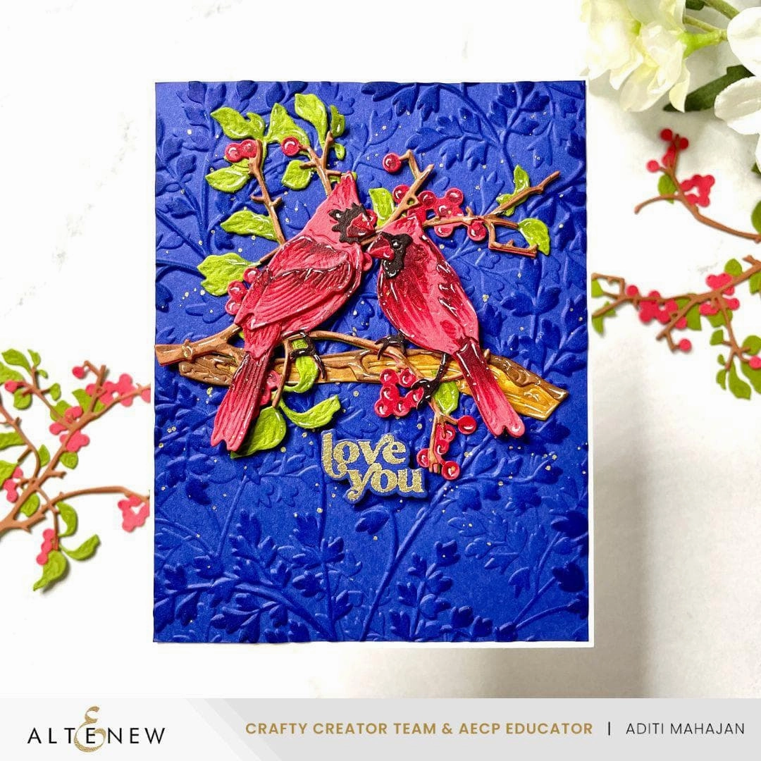 Berry Branch Layering Die Set earthy superior