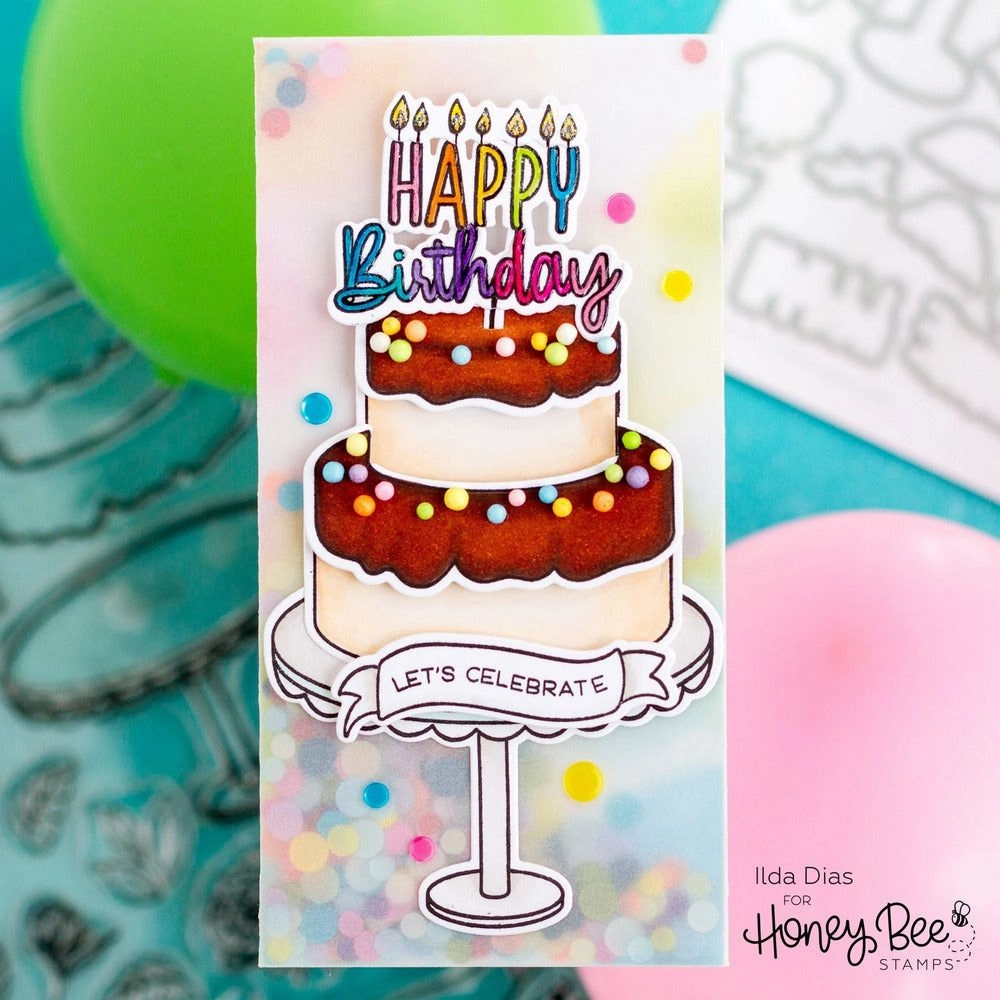 trusted Fancy Frosting - 6X8 Stamp Set - Retiring