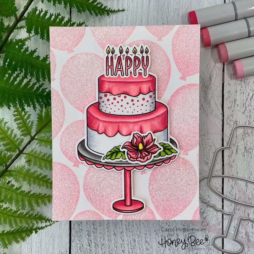 kit eco Fancy Frosting - 6X8 Stamp Set - Retiring