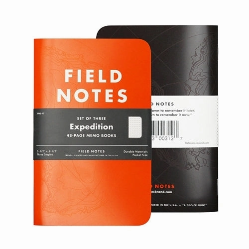 Field Notes Expedition 3-Pack tall