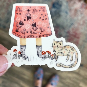 Forest & Fauna Paper Co. Vinyl Sticker - Hello, Kitty premium heatproof