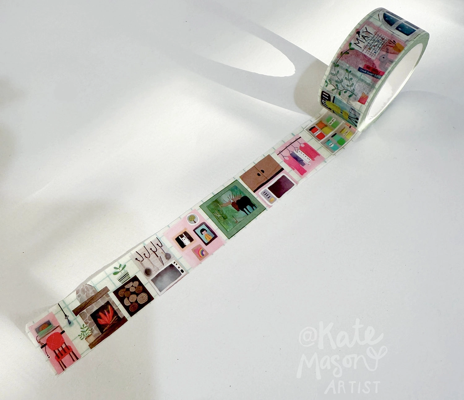 small manual Tiny Living Icons Washi Tape