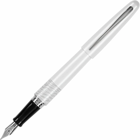 minimalist Pilot Metropolitan White Tiger Fountain Pen