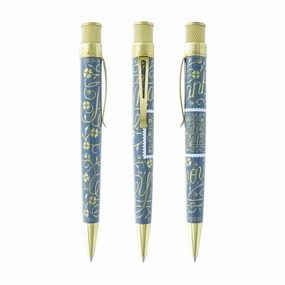 affordable Retro 1951 Tornado U.S. Postal Service Thank You Blue Gray Rollerball Pen