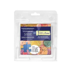 Gel Plate - Puzzle Piece - 4X4 affordable
