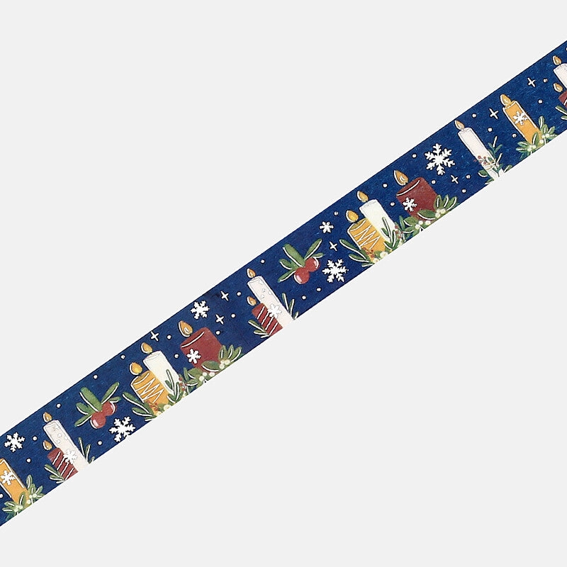 Christmas Candles Washi Tape antislip
